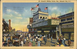 Hamid's Million Dollar Pier Atlantic City, NJ Postcard Postcard Postcard