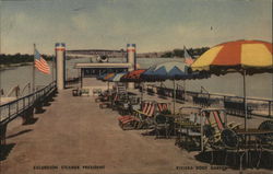 Excursion Steamer President, Riviera Roof garden Steamers Postcard Postcard Postcard