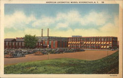 American Locomotive Works Postcard