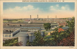 Birds-Eye View General Electric Co. Schenectady, NY Postcard Postcard Postcard