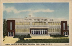 Endicott Johnson A.A. East Branch Recreational Center Postcard