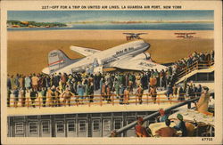 La Guardia Air Port New York New York City, NY Postcard Postcard Postcard