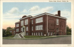 Fulton High School Postcard