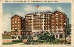 Hotel Van Curler Postcard