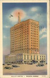 Allis Hotel Wichita, KS Postcard Postcard Postcard