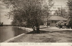 Field House, Island Park Geneva, IL Postcard Postcard Postcard