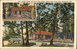 Monte Sano State PArk - Public Lodge and Cabin Postcard