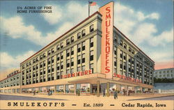 Smulekoff's, Est. 1889 Cedar Rapids, IA Postcard Postcard Postcard