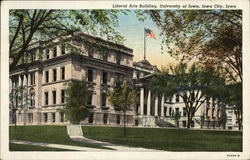 Liberal Arts Building, University of Iowa Iowa City, IA Postcard Postcard Postcard