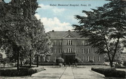 Huber Memorial Hospital Postcard