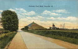 Peabody Coal Mine Danville, IL Postcard Postcard Postcard