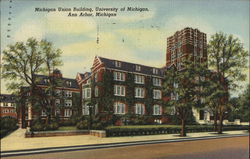 University of Michigan - Michigan Union Building Ann Arbor, MI Postcard Postcard Postcard