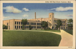 Arthur Hill High School Postcard