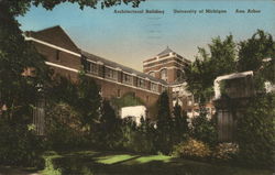 University of Michigan - Architectural Building Ann Arbor, MI Postcard Postcard Postcard