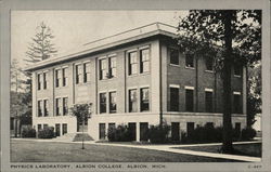 Physics Laboratory, Albion College Michigan Postcard Postcard Postcard