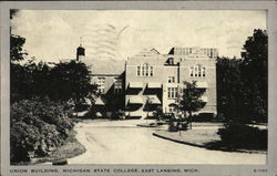 Union Building, Michigan State College East Lansing, MI Postcard Postcard Postcard