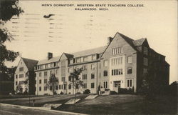 Men's Dormitory, Western State Teachers College Kalamazoo, MI Postcard Postcard Postcard