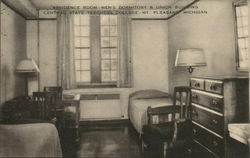 Central State Teachers College - Men's Dormitory & Union Building Mount Pleasant, MI Postcard Postcard Postcard