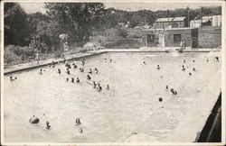 Swimming Pool Postcard