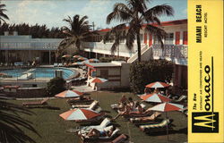 Monaco Resort Motel Postcard