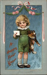 A Happy New Year Postcard