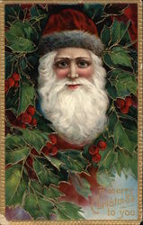 A Merry Christmas To You Santa Claus Postcard Postcard Postcard