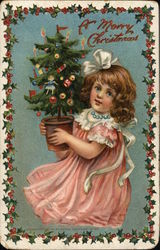 A Merry Christmas Children Postcard Postcard Postcard