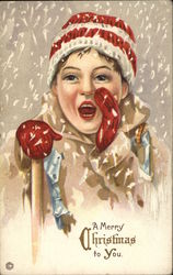 A Merry Christmas to You Children Postcard Postcard Postcard