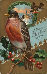 A Merry Christmas to You Postcard