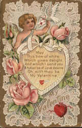 My Valentine Cupid Postcard Postcard Postcard