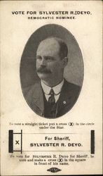 Vote for Sylvester R. Deyo Postcard