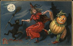 Halloween Postcard Postcard Postcard