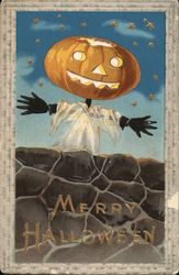 Merry Halloween Postcard