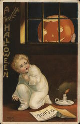 A Thrilling Halloween Postcard