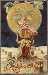 Charms of the Witching Hour Halloween Postcard Postcard Postcard