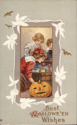 Best Halloween Wishes Postcard Postcard Postcard