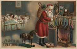 A Joyful Yuletide Postcard