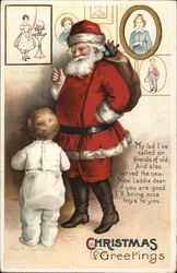 Christmas Greetings Postcard