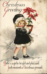 Christmas Greeting Postcard