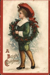 A Bright Christmas Children Postcard Postcard Postcard