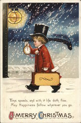 Merry Christmas Children Postcard Postcard Postcard