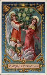 A Joyous Christmas Postcard