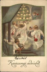 Child Angels Postcard Postcard Postcard