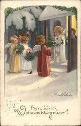 Child Angels Children Postcard Postcard Postcard