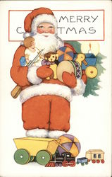 Merry Christmas Santa Claus Postcard Postcard Postcard