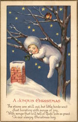 A Joyous Christmas Children Postcard Postcard Postcard