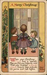 A Merry Christmas Postcard