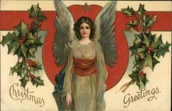 Christmas Greetings Postcard