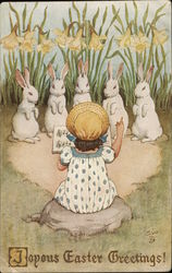 Joyous Easter Greetings! Postcard