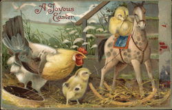 A Joyous Easter Postcard